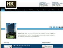 Tablet Screenshot of hk-law.com